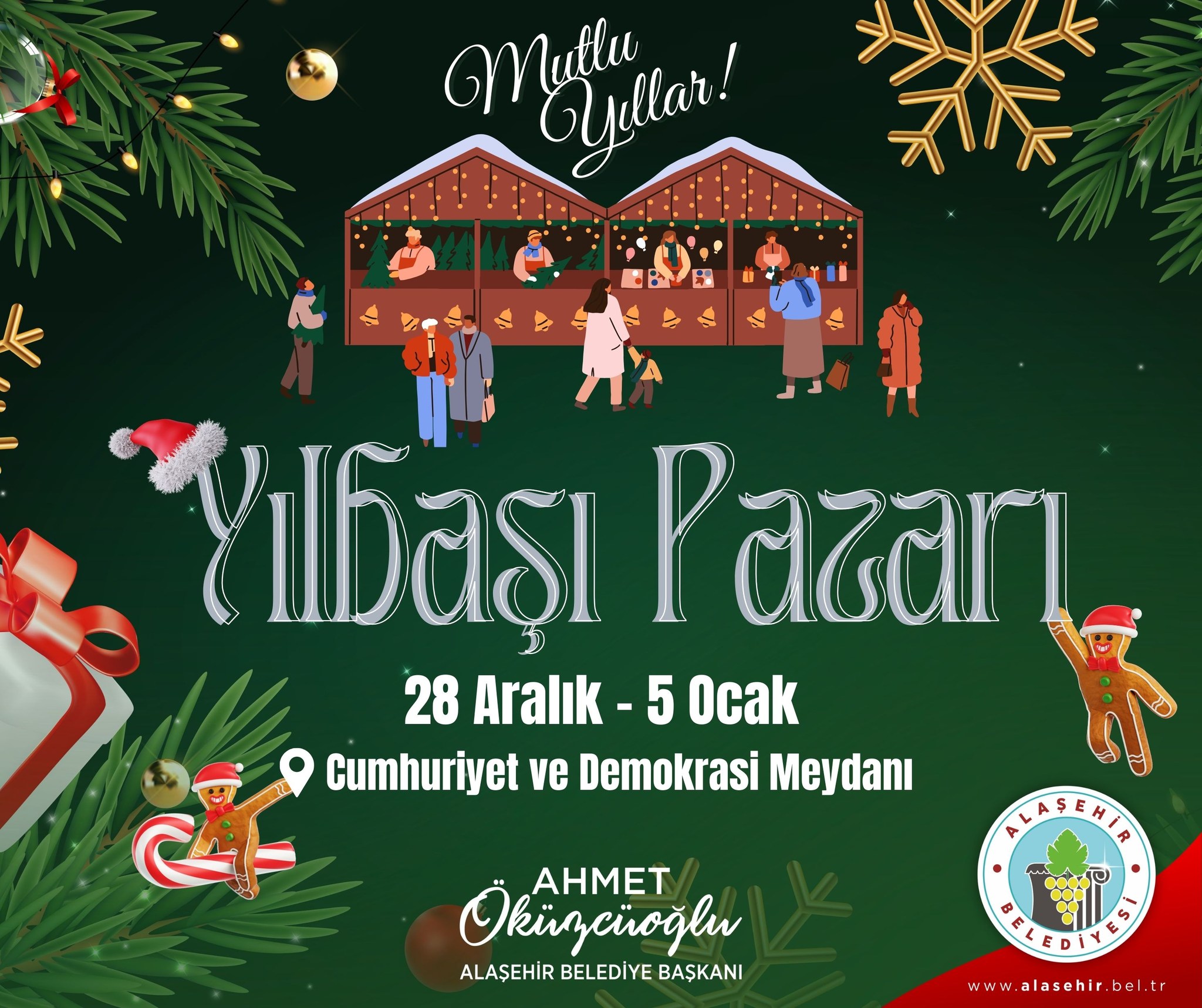 Yılbaşı Pazarımız Açılıyor