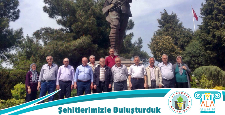 GAZİLERİMİZİ ŞEHİTLERİMİZLE BULUŞTURDUK